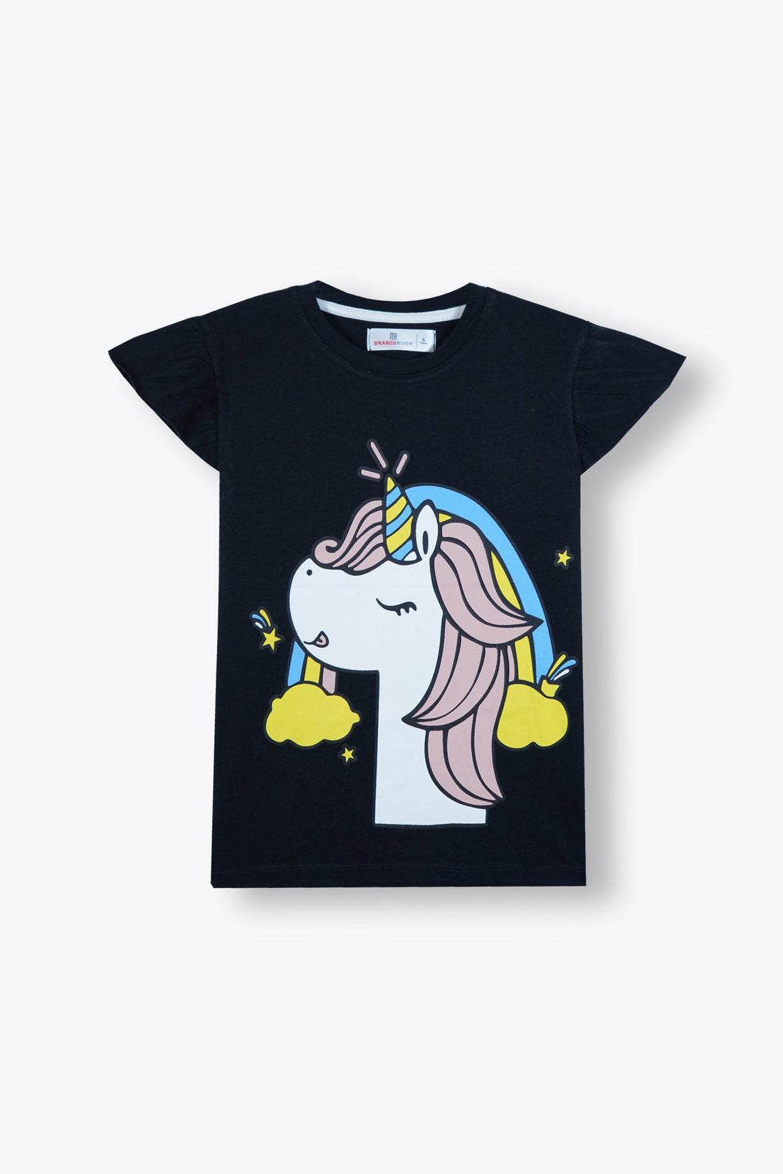 Premium Quality "Baby Unicorn" Printed Girls Summer Suit