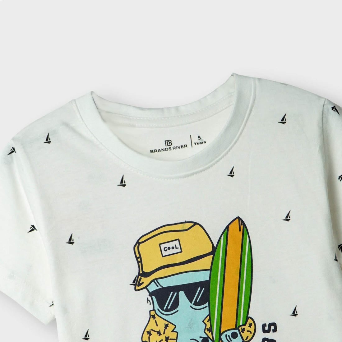 Boys Premium Quality "Surfer" printed Summersuit