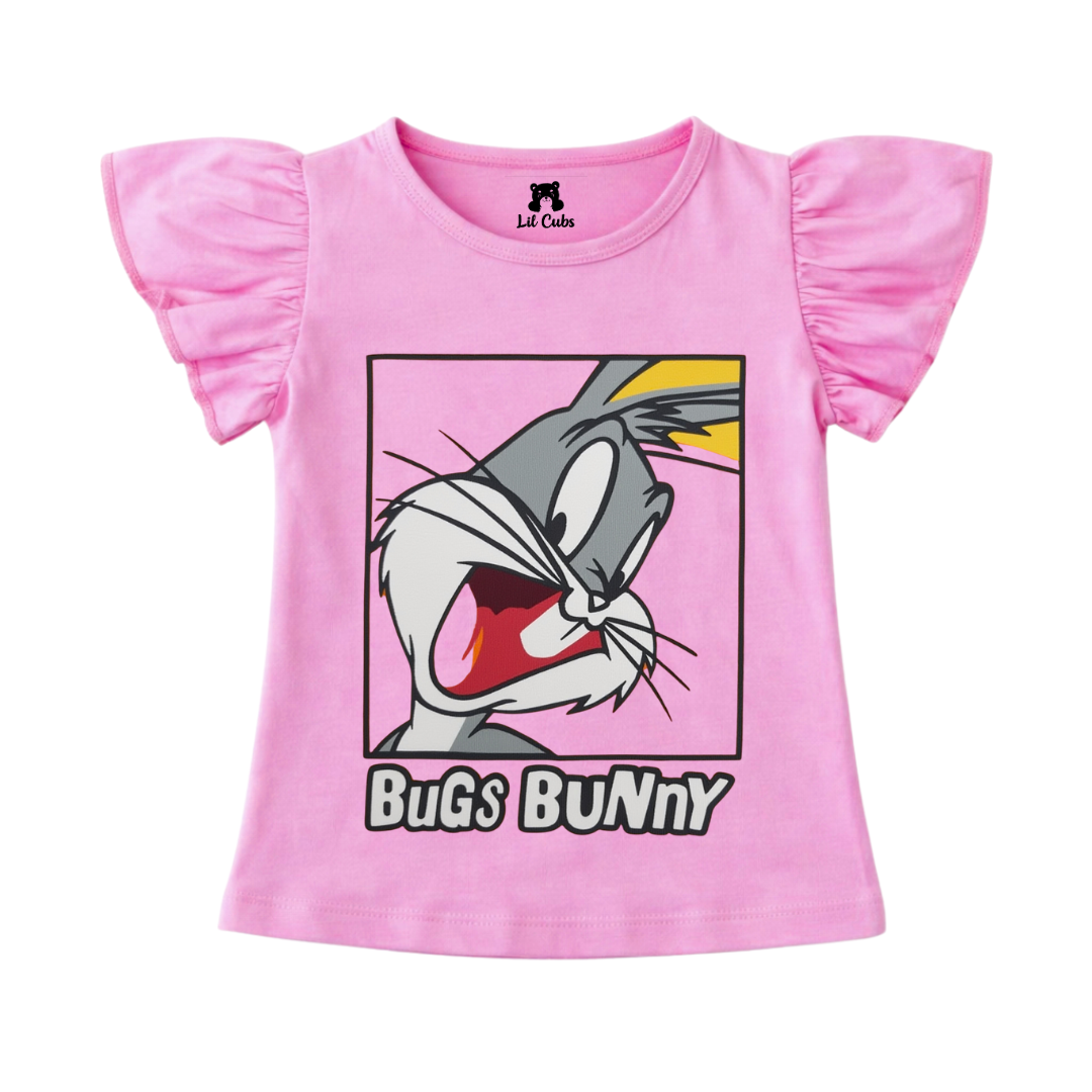 Bugs Bunny Pink Summer Coord Set (2-Piece)