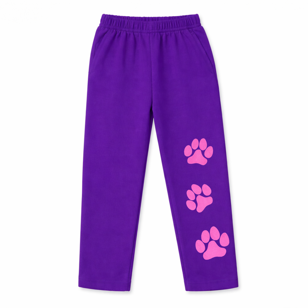 Purple Cat Summer Coord Set (2-Piece)