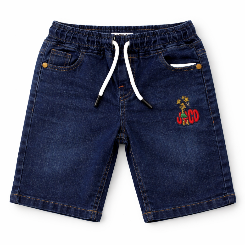 Boys JACD Blue Pack of 3 Denim Shorts for Boys (9 Months - 12 Years)