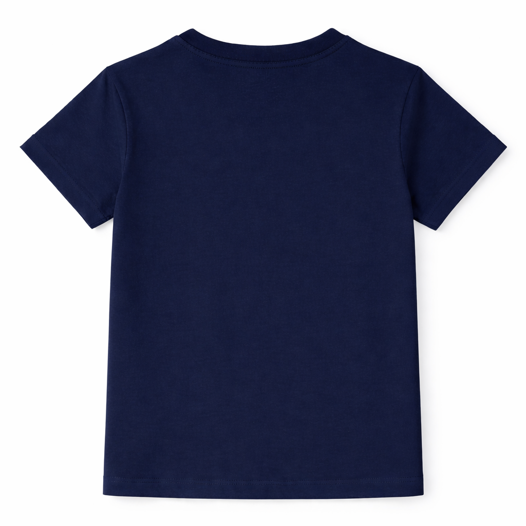 Stitch Navy Blue Summer T-Shirt