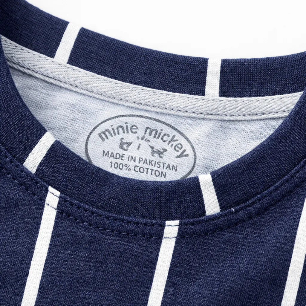 Hello Bear Navy Summer Coord Set (2-Piece)