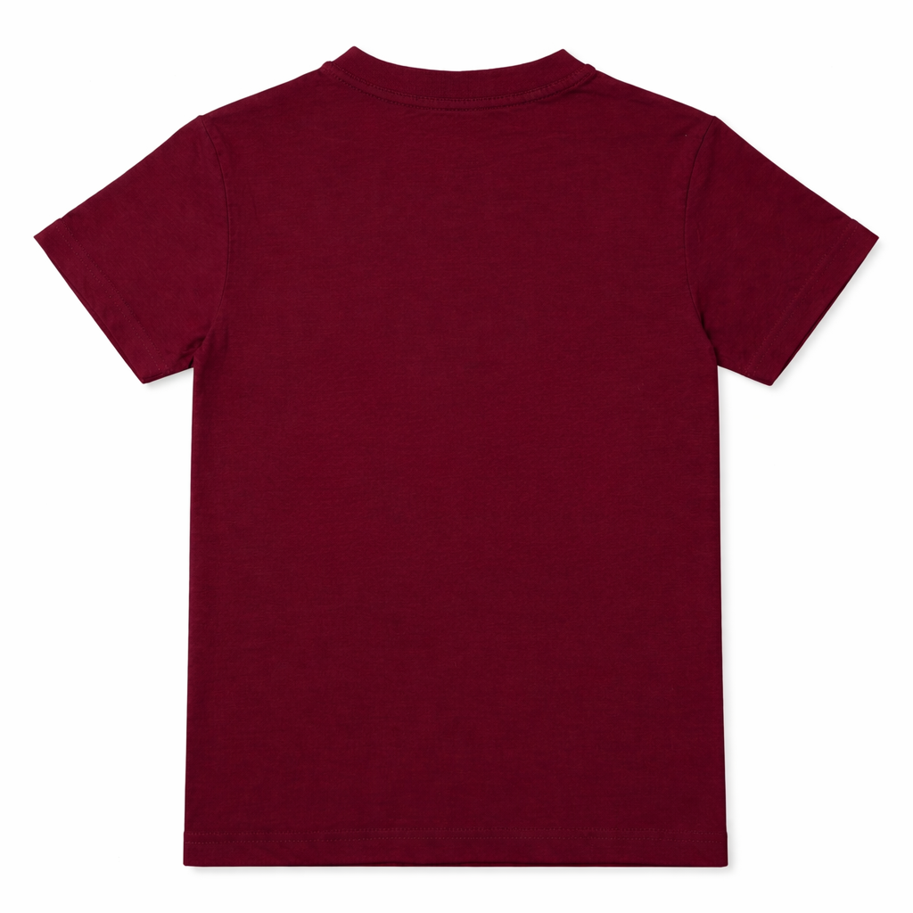 Dark Red Tractor Summer T-Shirt