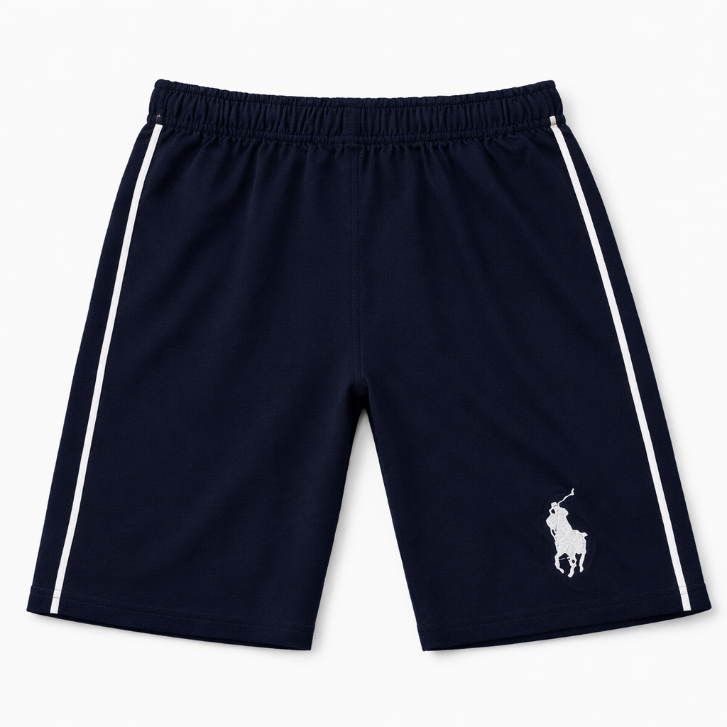 Boys Polo Shorts with Sides Stripe (Pack of 5)