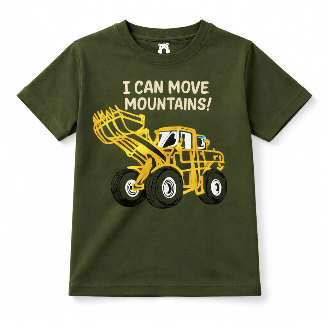 Excavator Dark Green Summer Coord Set (2-Piece)