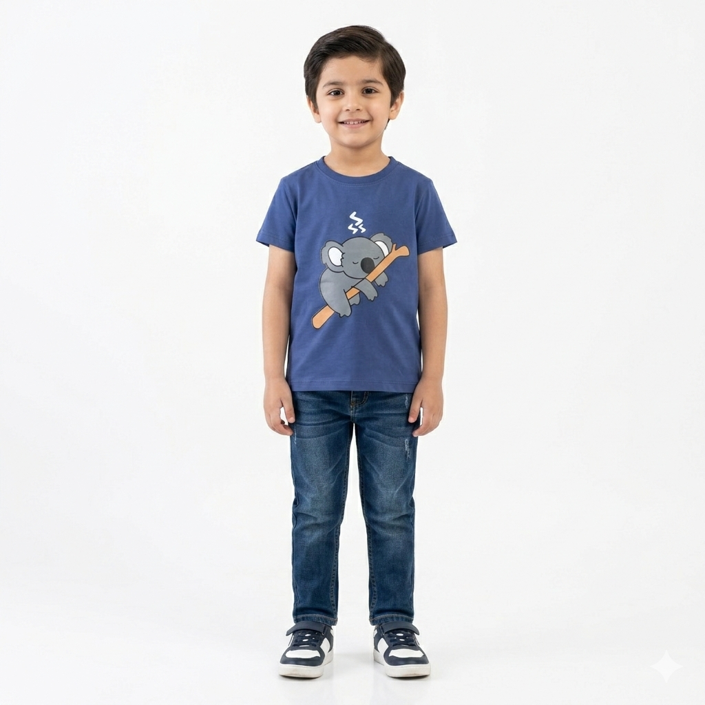 Purple Koala Summer T-Shirt