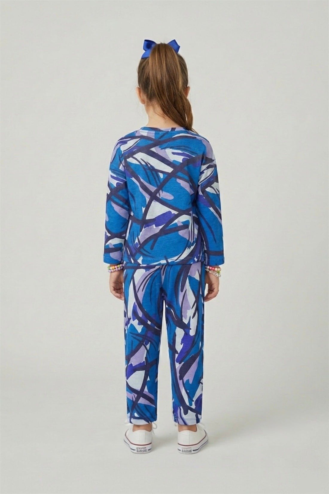 Premium Quality Printed Full Sleeves Lycra Jursey Summer Suit For Girls