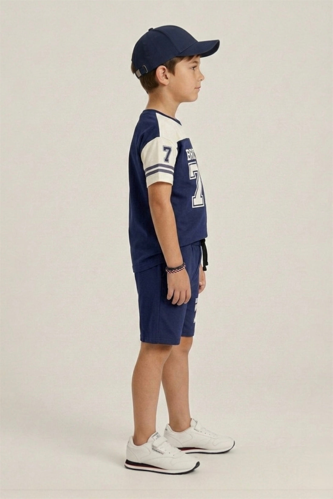 Premium Quality "Brooklyn 78' Printed Summer Suit For Boys
