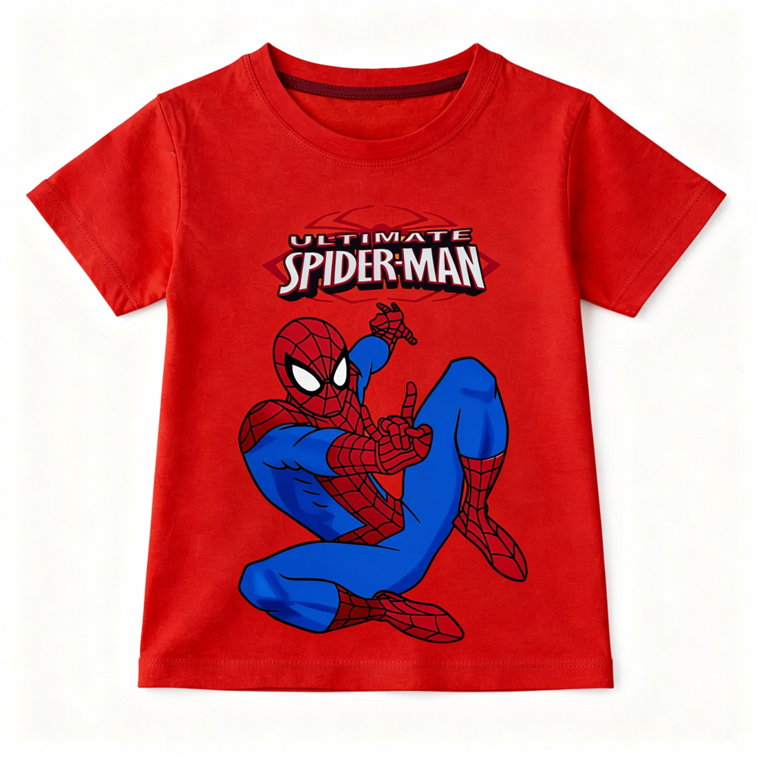 Spiderman Red Summer Coord Set (2-Piece)